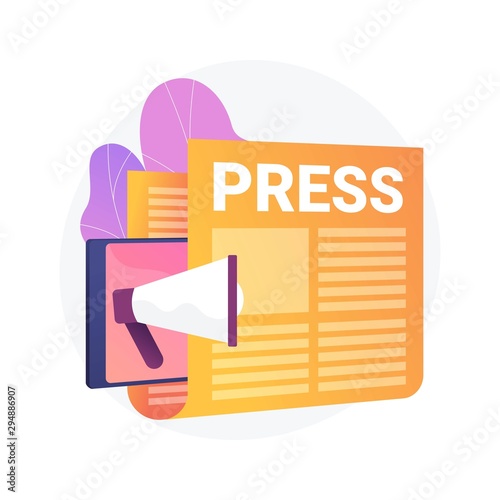 Mass media, press release