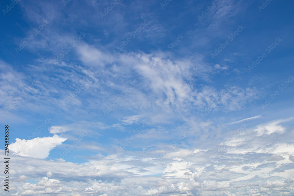 Sky with clouds for the background Sky with clouds for the background