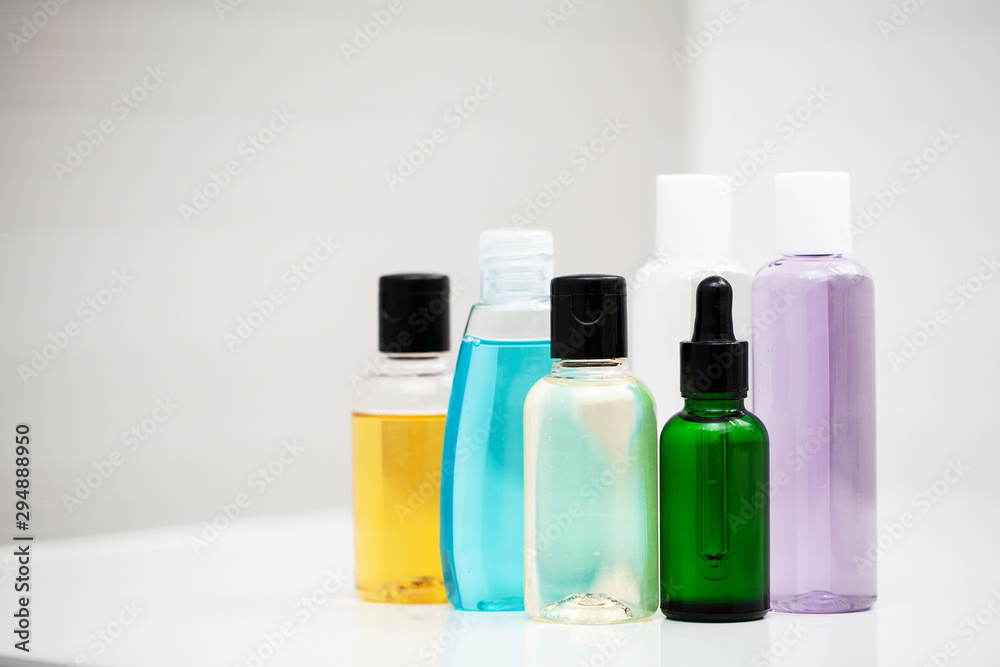 Shower supplies. Composition cosmetic products of spa treatment. Shower supplies. Composition cosmetic products of spa treatment.