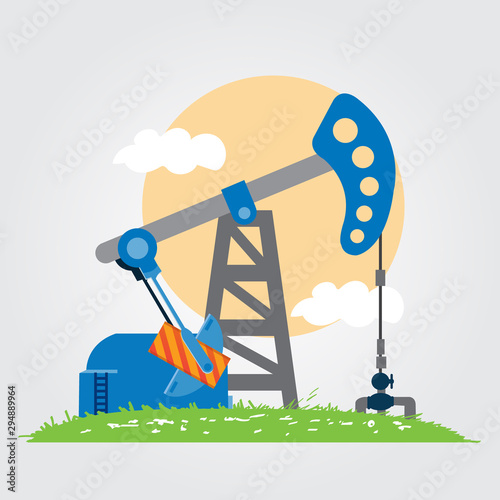 Oil pumps. Oil industry equipment.