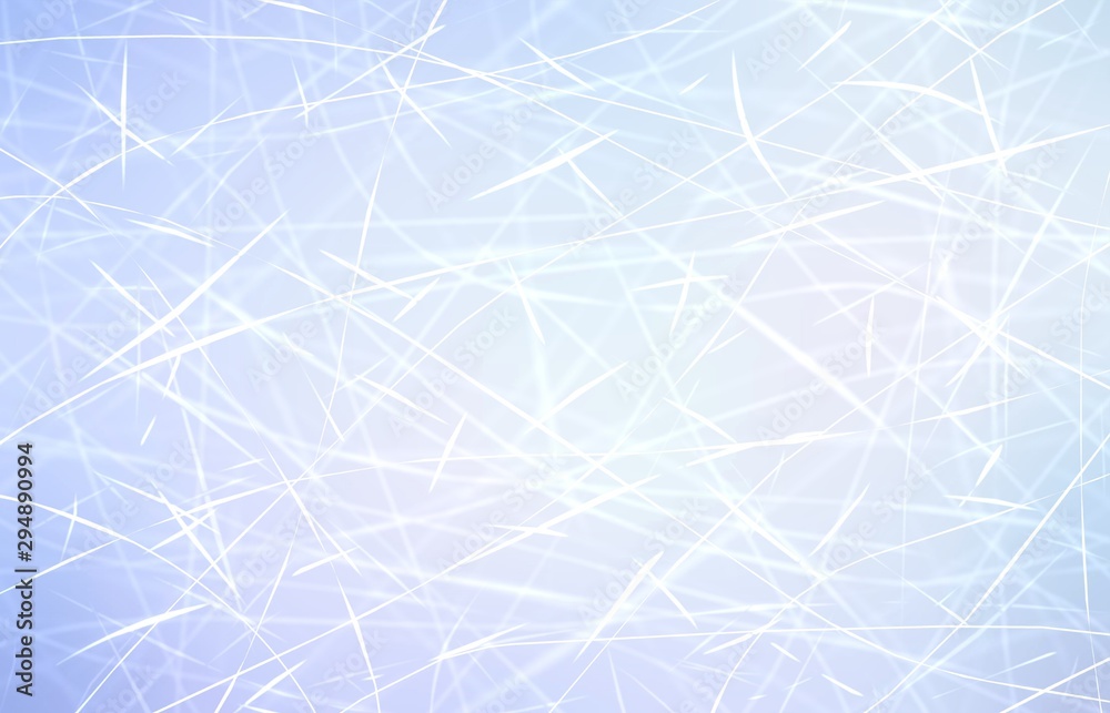 Obraz premium Ice plexus scratches texture. Light blue delicate cool background.