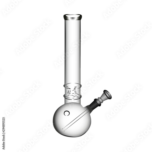 bong realistic vector illustration isolated