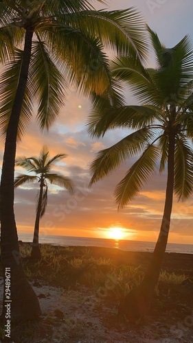 Evening views from Hawaii