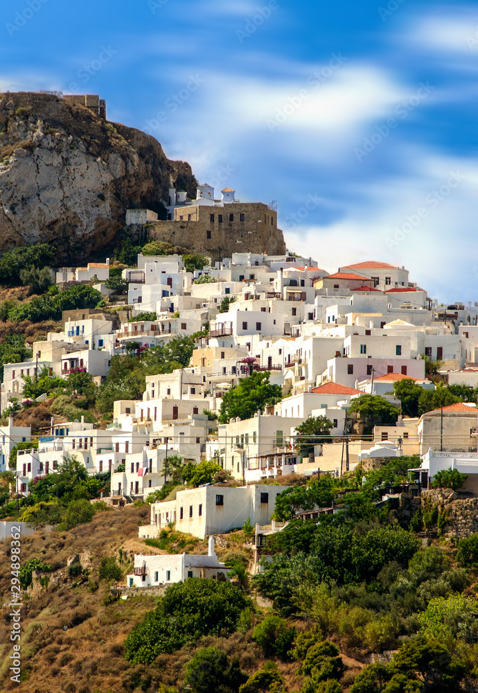 The town of Skyros island ,Sporades, Greece