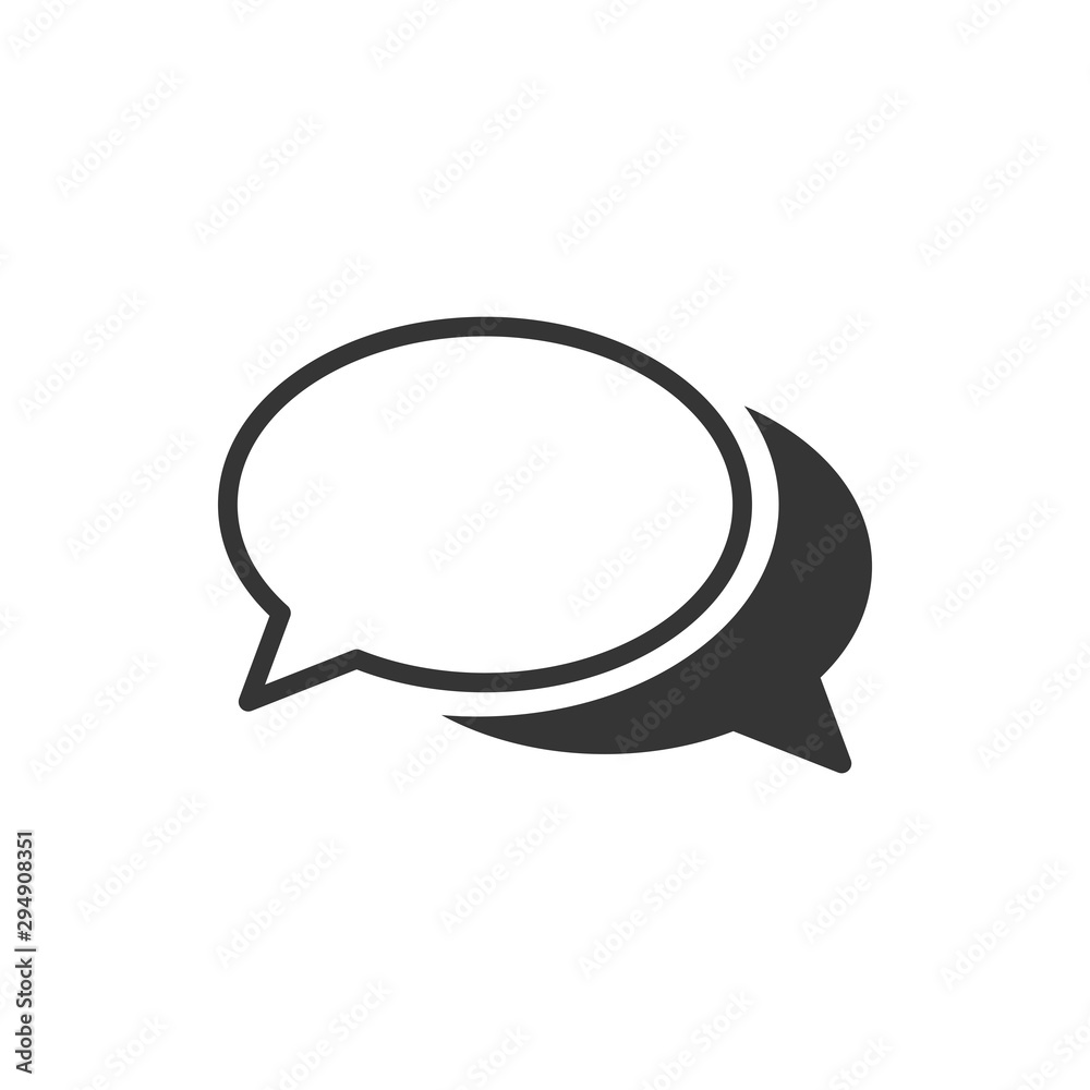 Speech Bubble Chat Icon Vector Illustration Speech Bubble Chat Icon Vector Illustration