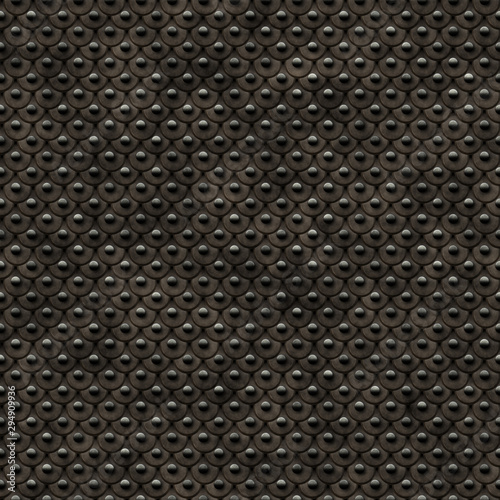 seamless armor texture background photo
