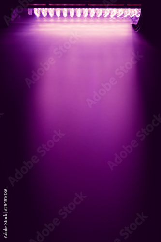 abstract led lantern light background with copy-space