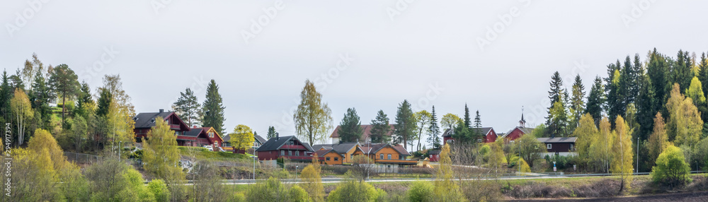 landscape with trees landscape with trees