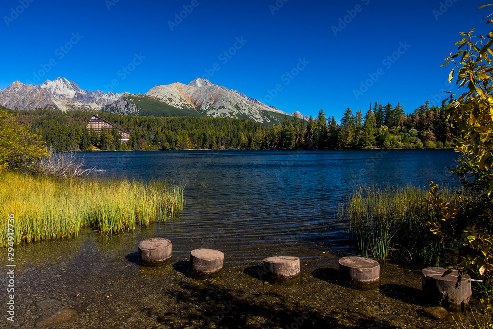 Strbske Pleso in High Tatra Mountains