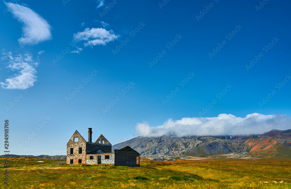 Abandoned houses and farms south of Iceland Abandoned houses and farms south of Iceland