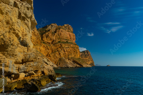 Acantilados de la Sierra Helada , Benidorm (Alicante)España