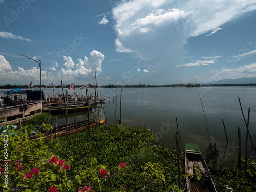 A View from Kwan Phayao lake in north region Thailand photo