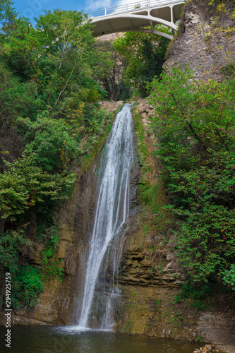 Georgia. Waterfall in Tbilisi