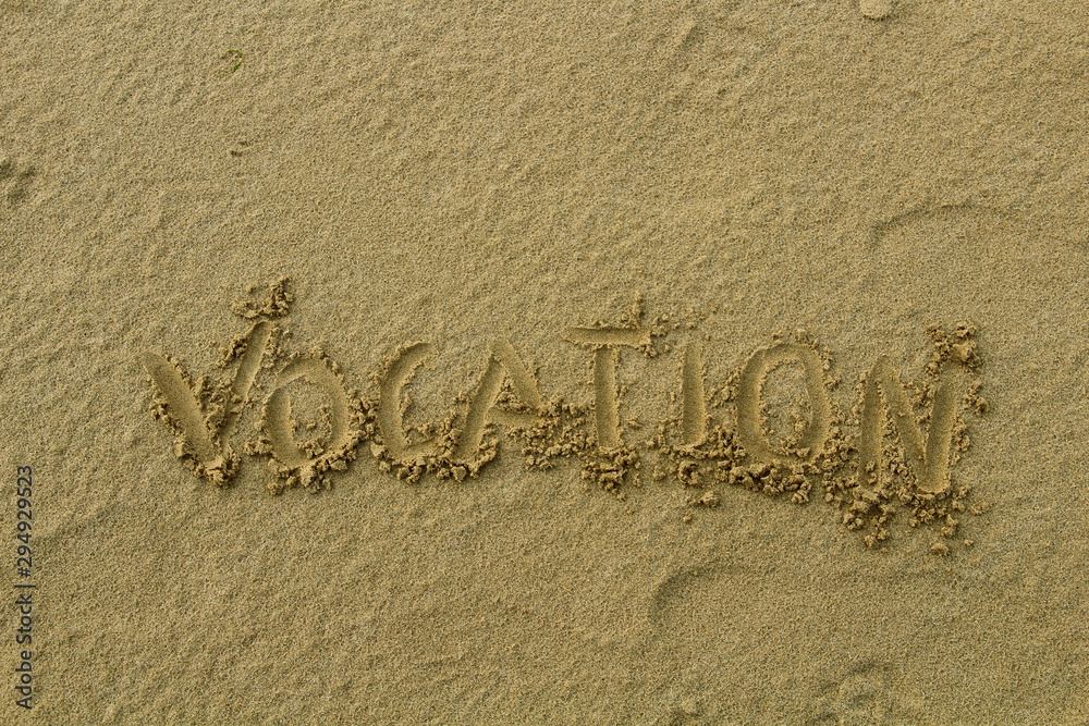 Fototapeta premium Sand on shore of south sea. Natural background