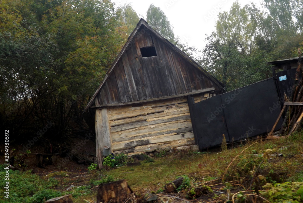 abandoned house