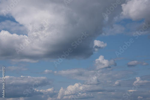 Fototapeta Naklejka Na Ścianę i Meble -  Clouds on blue sky . Background .