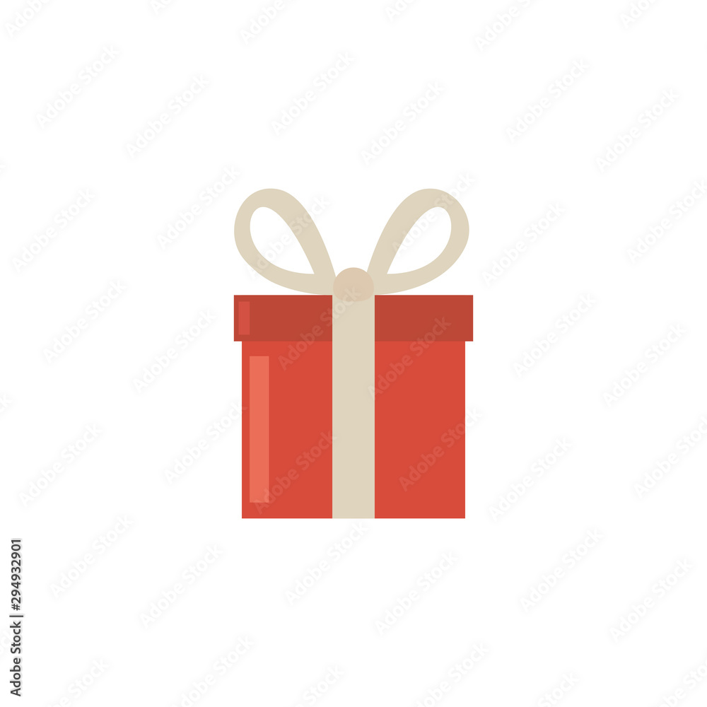 gift box with ribbon on white background gift box with ribbon on white background