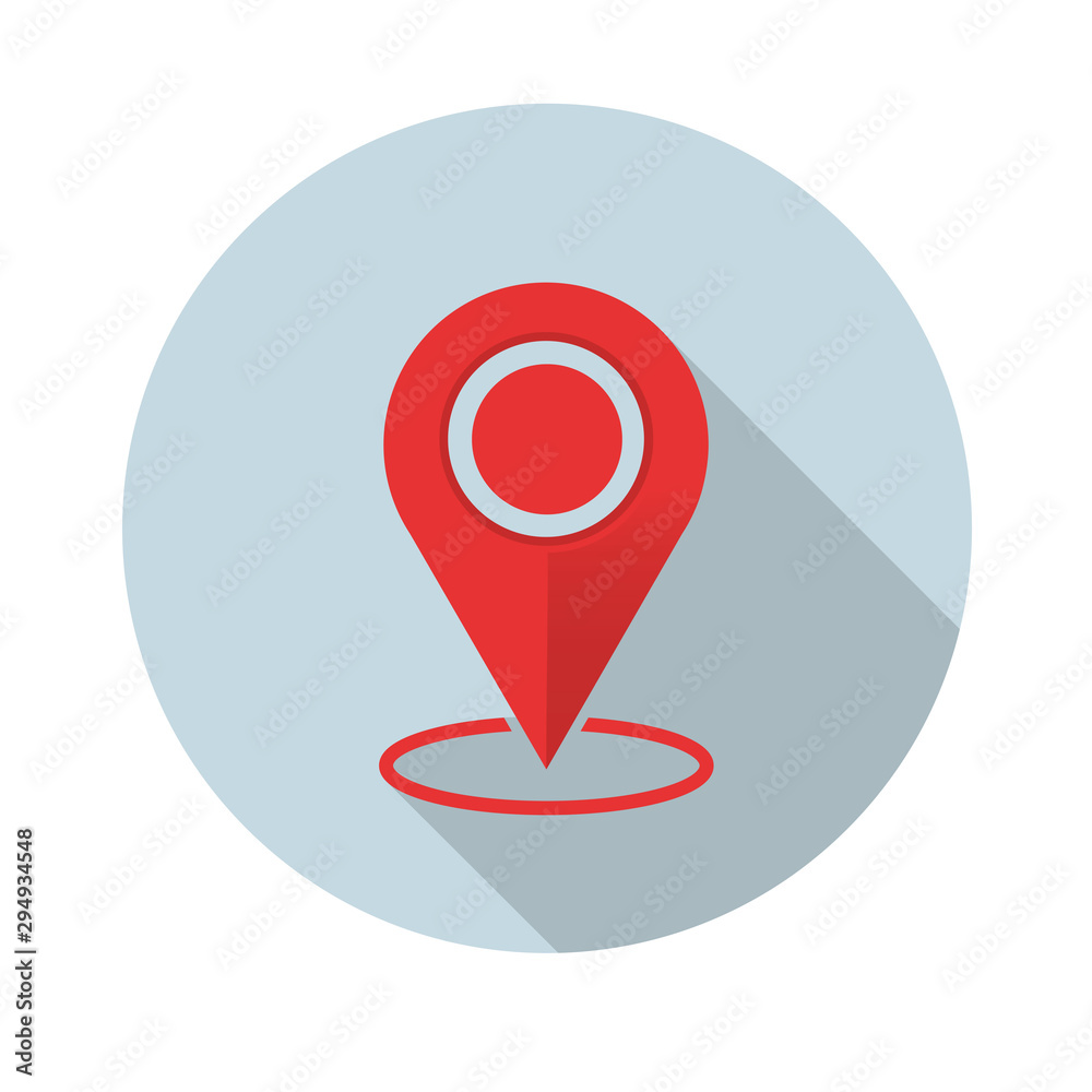 location find flat icon.Vector illustration in a simple style with a falling shadow. 10 eps. location find flat icon.Vector illustration in a simple style with a falling shadow. 10 eps.