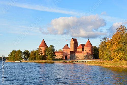Trakai Island Castle Museum is one of the most popular tourist destinations in Lithuania, houses a museum and a cultural centre.
