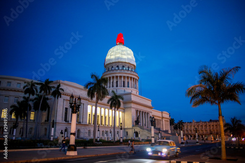 A view shows the National Capitol Building ahead of the unveiling ceremony of the dome after its restoration.