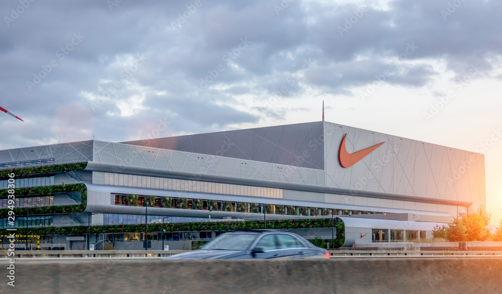 Nike European Logistics Campus in Netherlands Stock Photo | Adobe Stock