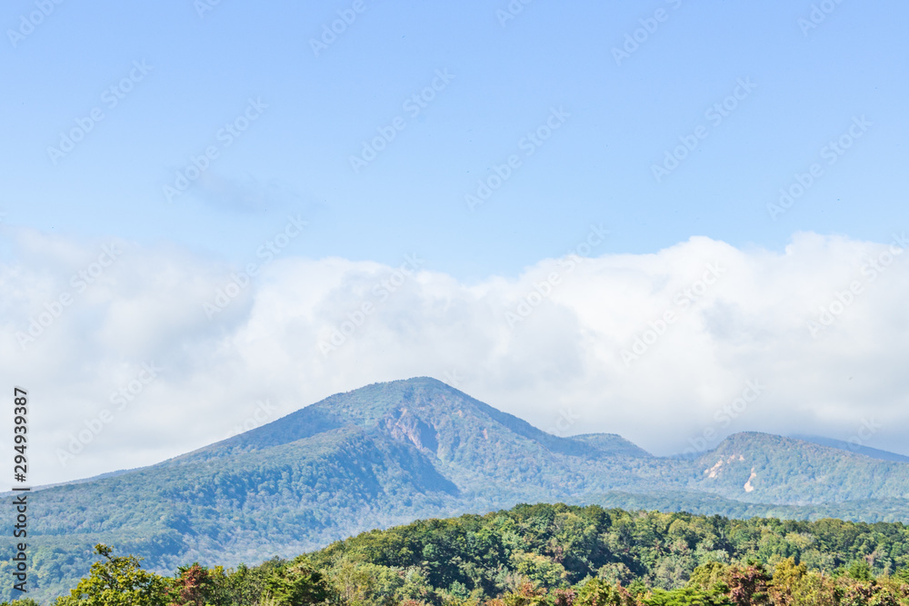 Towada Hachimantai National Park in early autumn