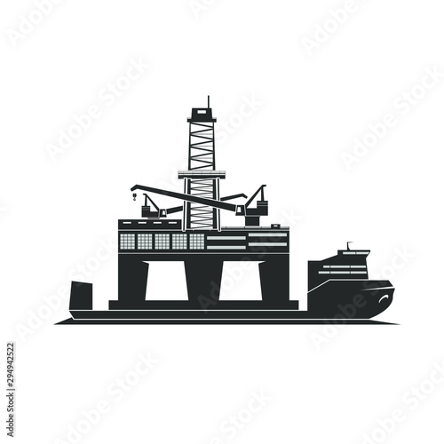 Shipment Of Oil Rig
