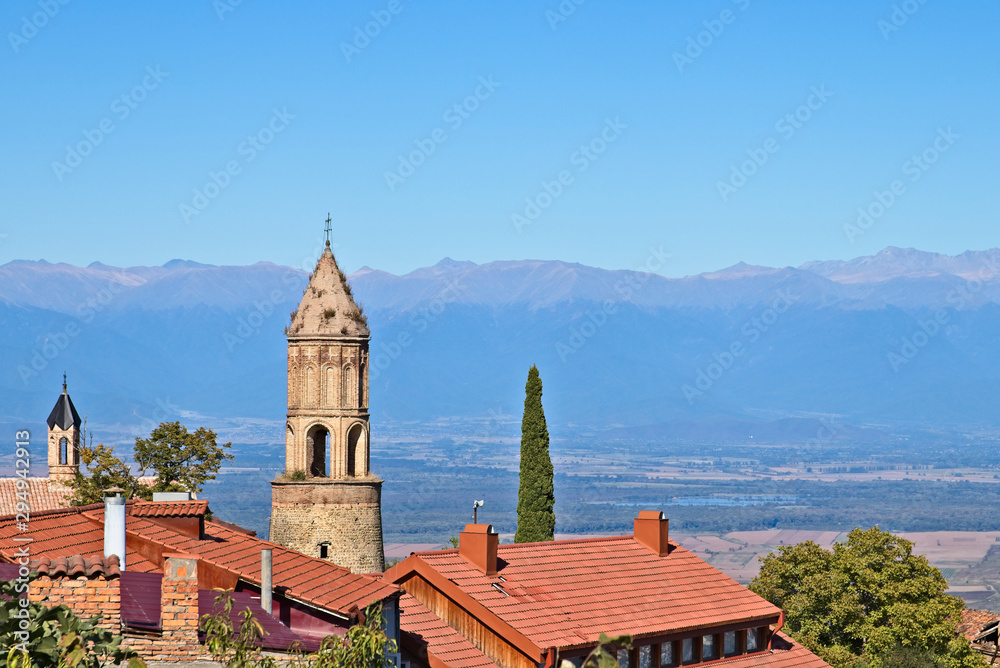 Fototapeta premium Signagi or Sighnaghi is a town in Georgia's easternmost region of Kakheti.