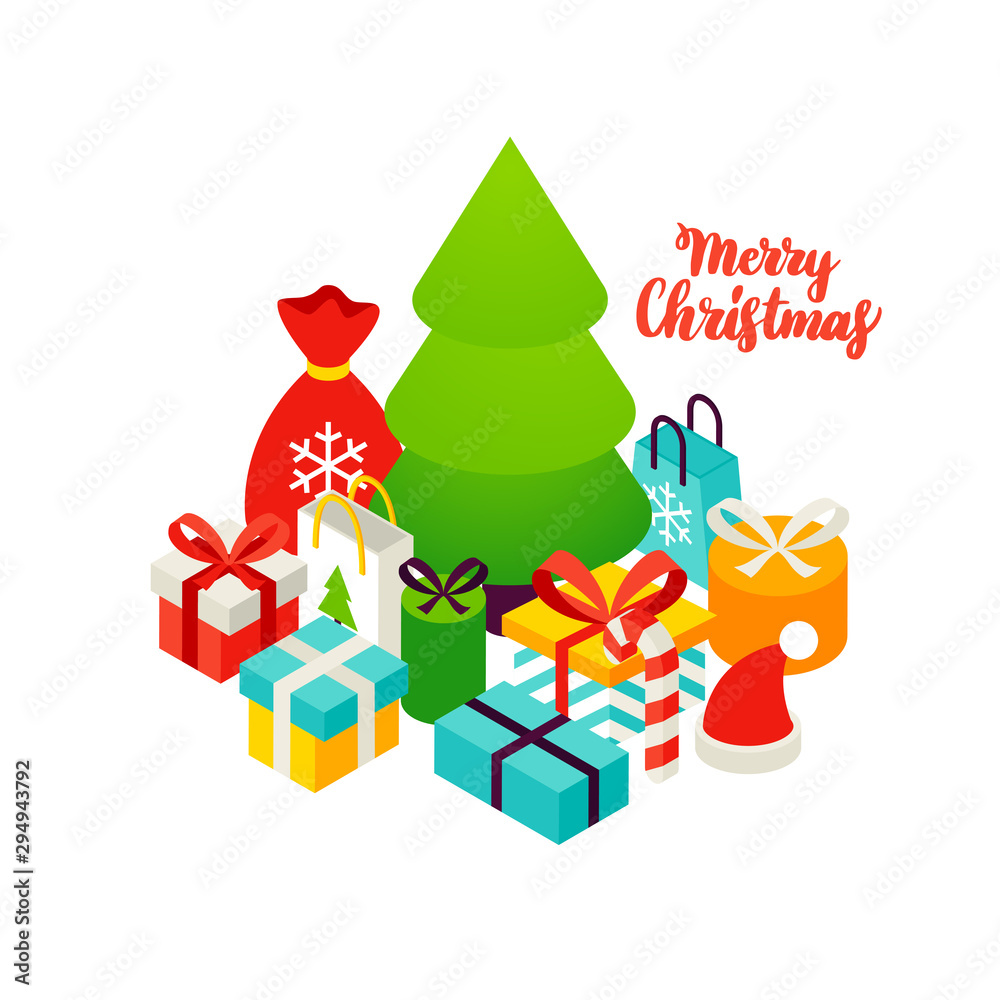 Merry Christmas Greeting Card Merry Christmas Greeting Card