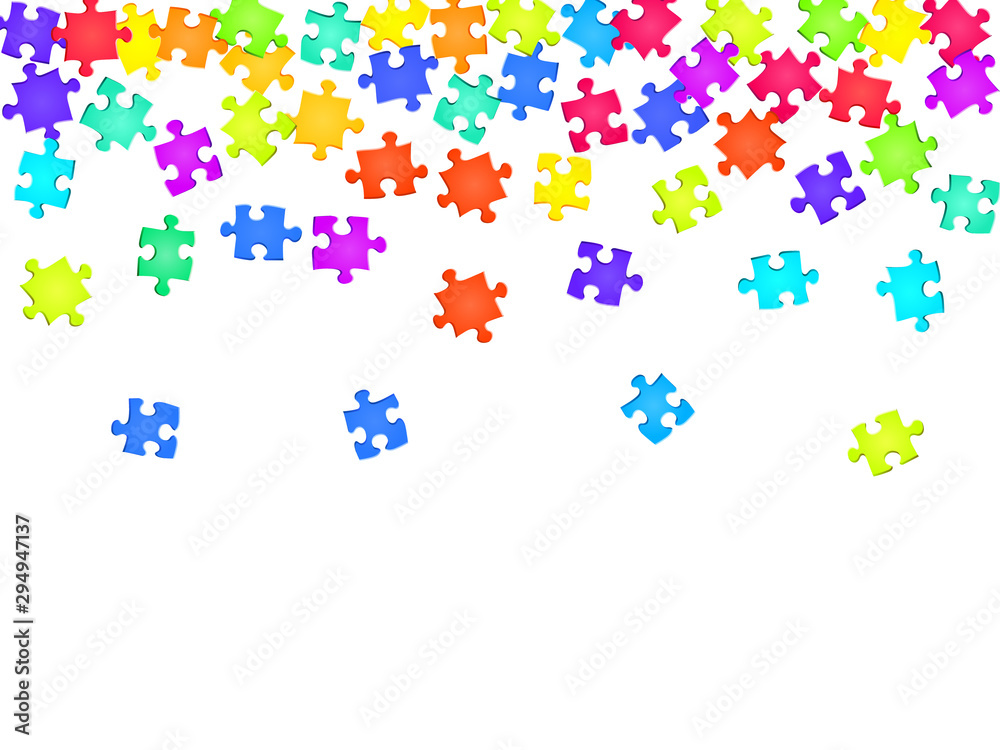 Business mind-breaker jigsaw puzzle rainbow 