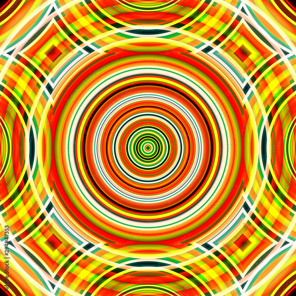 Digital art, abstract 3D objects, Germany Digital art, abstract 3D objects, Germany