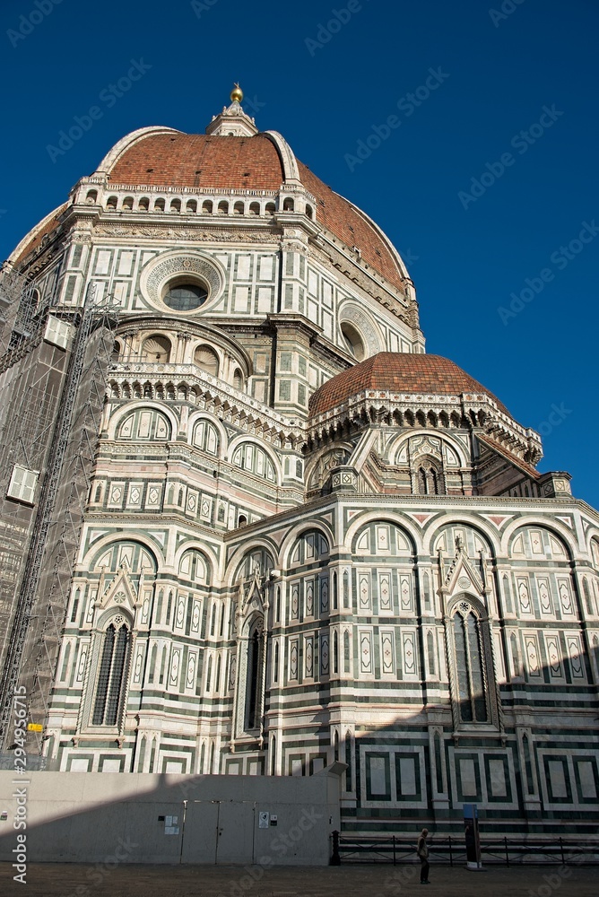 Vertical View of Duomo in Sunshine