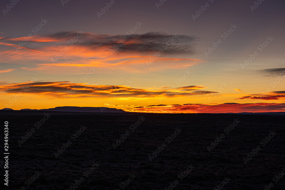 Red Desert Sunrise