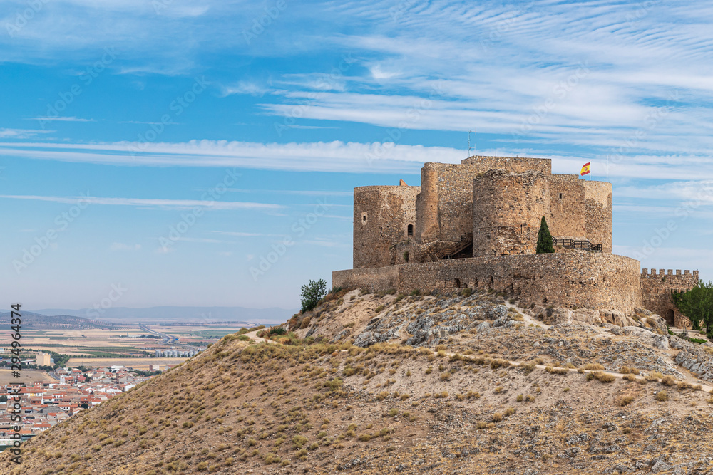 castle of la Muela in the spanish municipality of Consuegra