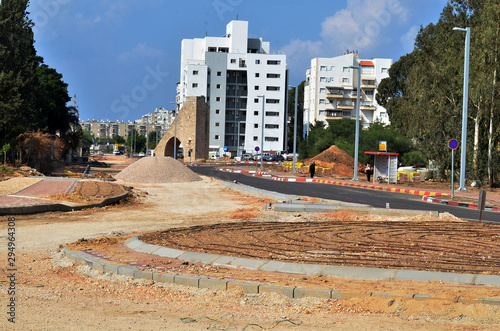 road on costruction photo