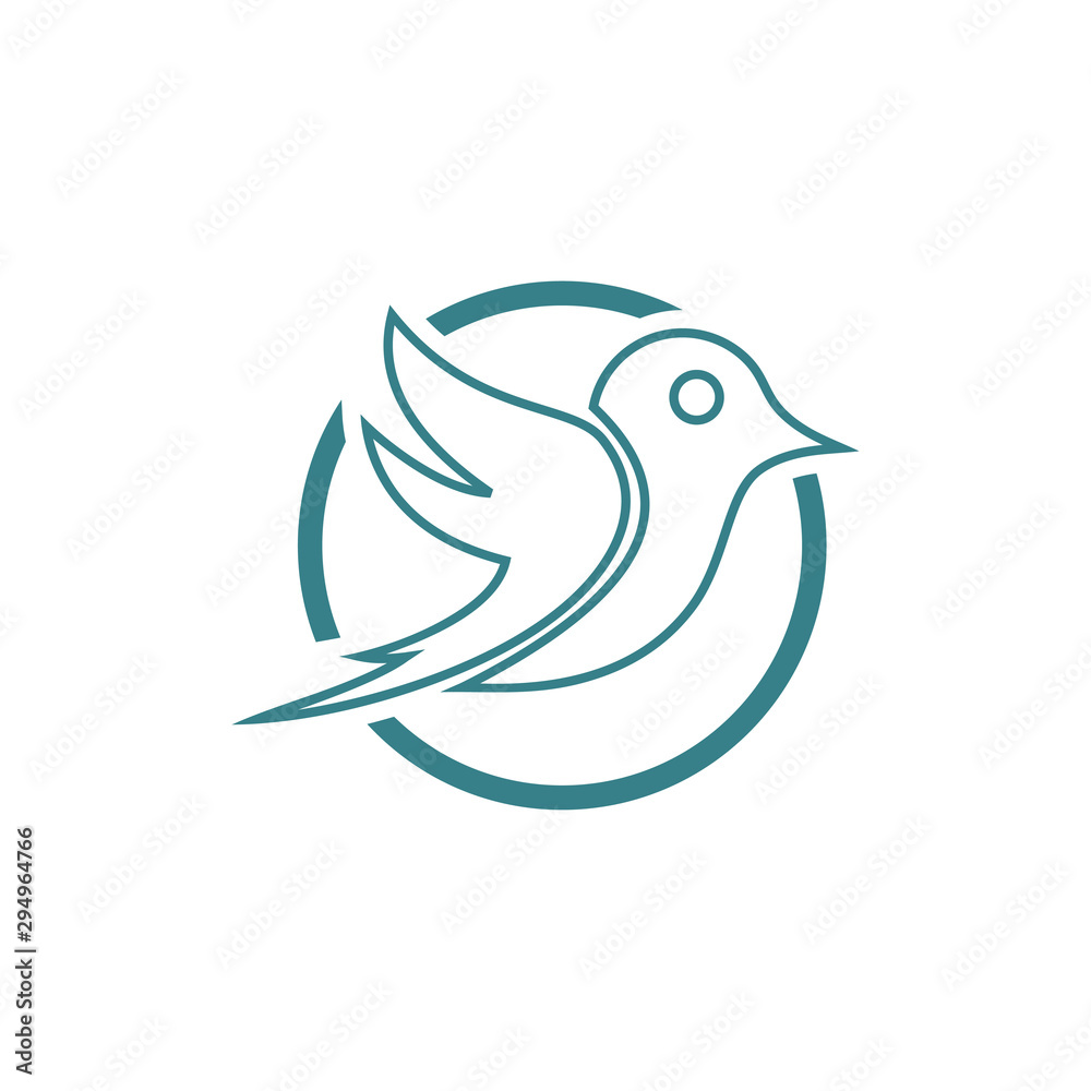 Abstract Bird Logo design vector template Abstract Bird Logo design vector template