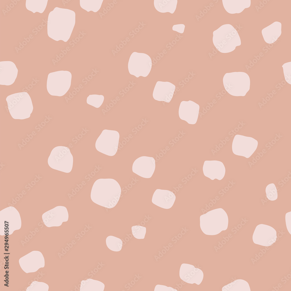 Abstract vector seamless pattern with dots