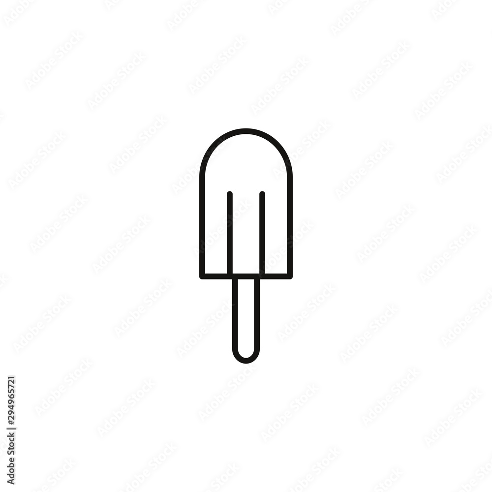 popsicle sweet and candies icon line popsicle sweet and candies icon line