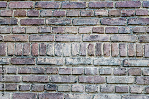 Background of old vintage brick wall or texture.