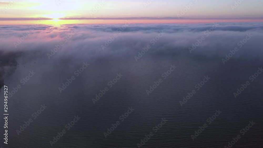 The view of the clouds on the sky in Tallinn Estonia The view of the clouds on the sky in Tallinn Estonia