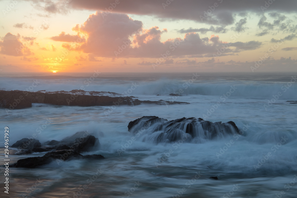 Fototapeta premium Sunset in the coast