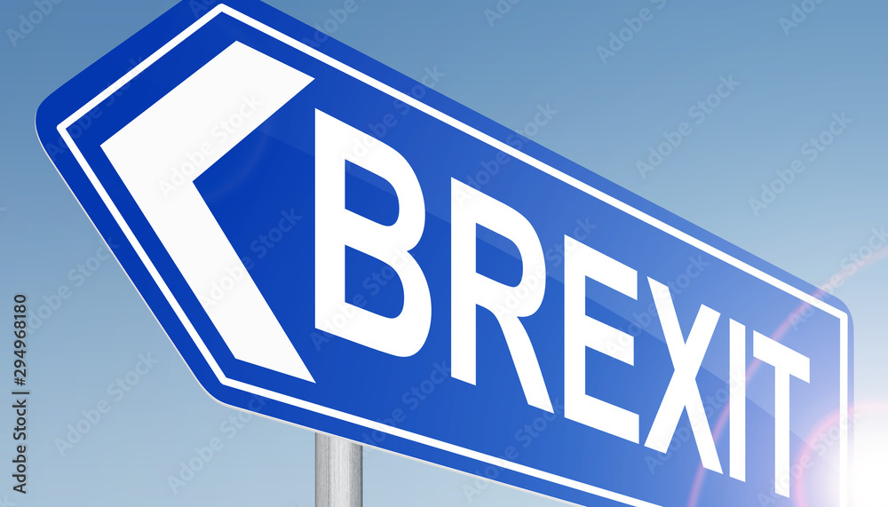 Brexit Konzept - Großbritannien verlässt die Europäische Union Brexit Konzept - Großbritannien verlässt die Europäische Union