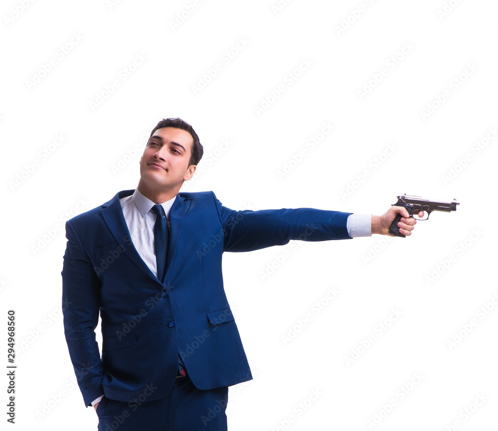 Businessman isolated on white background Businessman isolated on white background