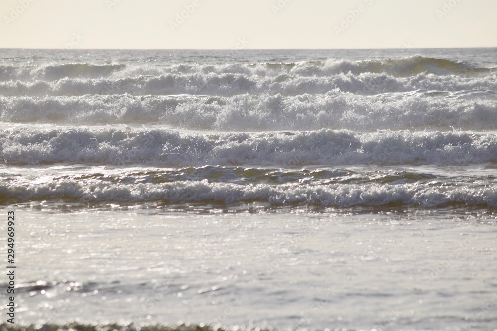 Set of waves- Seaside, Oregon