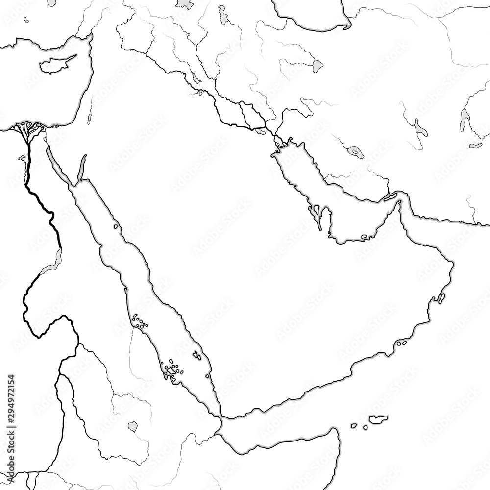World Map Of ARABIAN PENINSULA The Middle East Arab World Saudi 1000 F 294972154 Ok5abbwtnvPp0cXBSSKLb7GXO5pe7q1l 