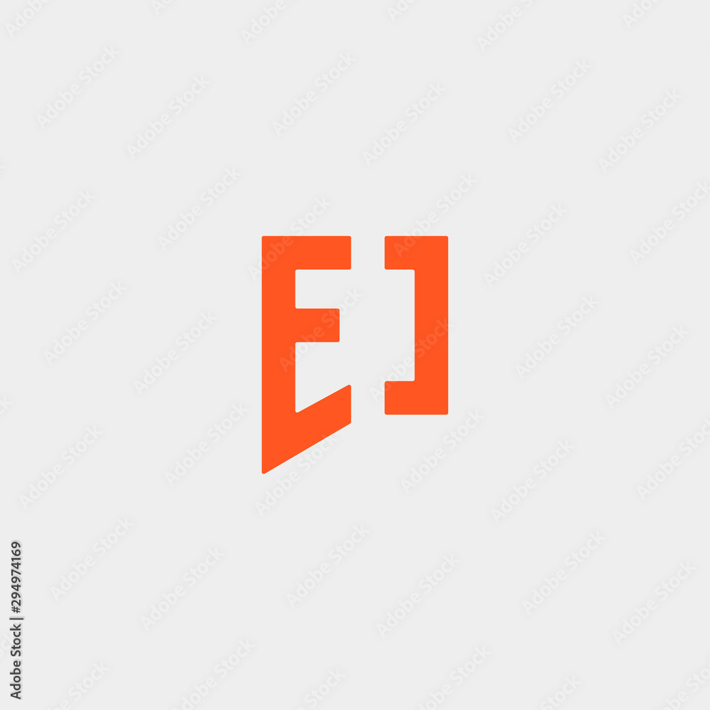 Letter E Chat Logo Template Vector Design