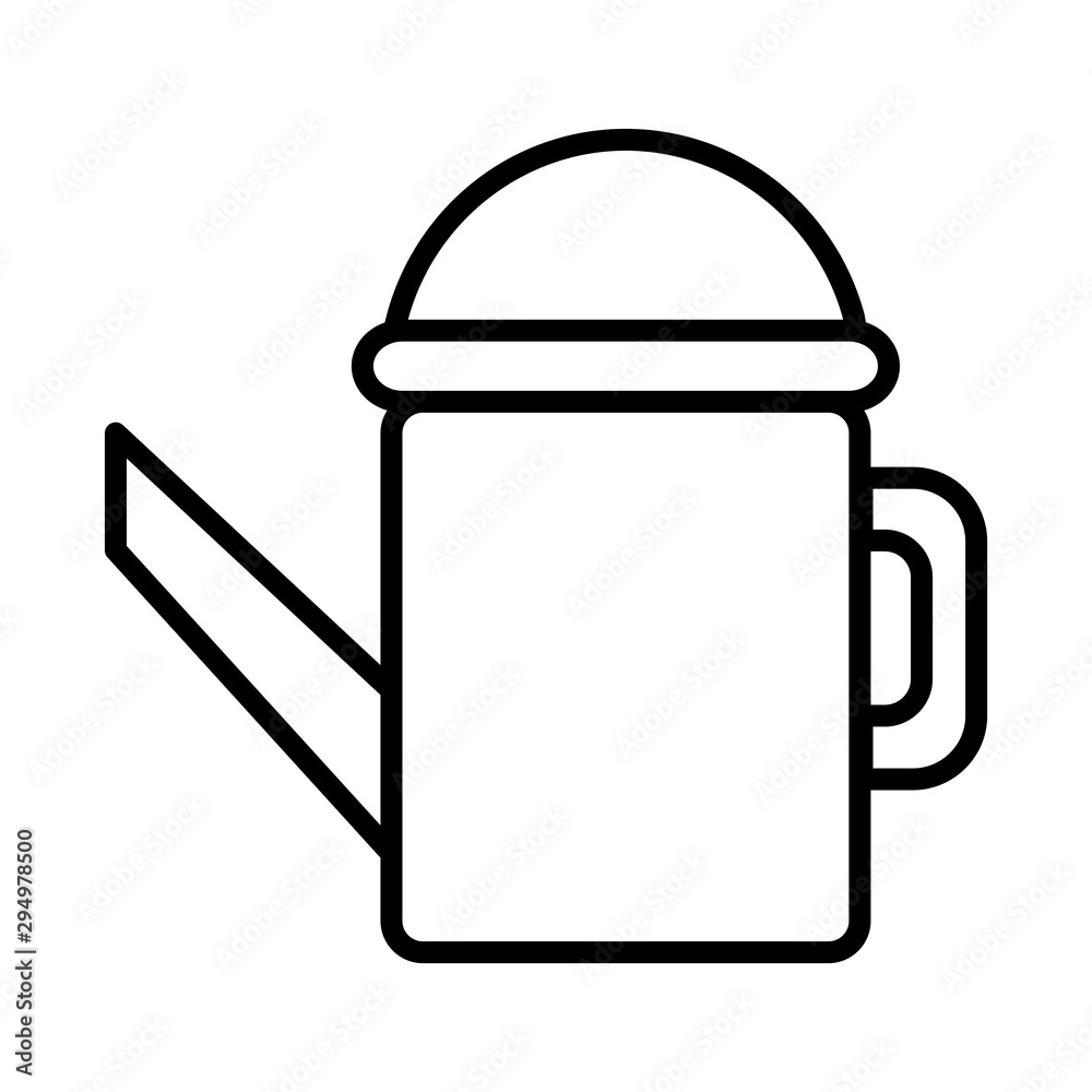 Watering Can Icon Vector Flat Design Watering Can Icon Vector Flat Design