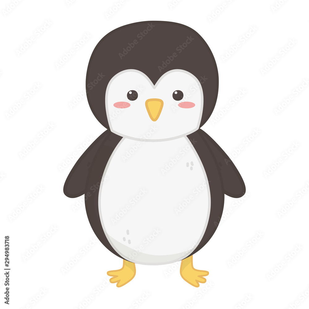 Obraz premium penguin polar animal bird icon