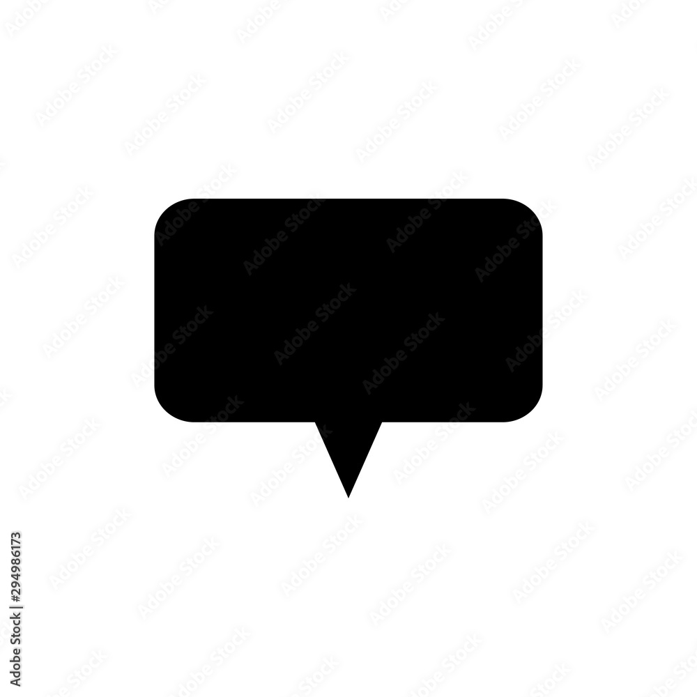 bubble speak icon trendy flat design bubble speak icon trendy flat design