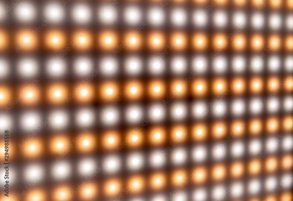 Large panel with defocused bright cold blurry lights Large panel with defocused bright cold blurry lights